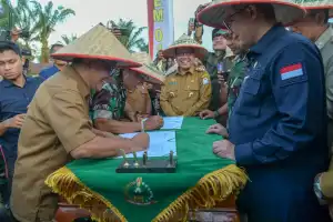 Disnak Aceh-Korem 012 Teken Kerjasama Ketahanan Pangan dan Tekan Inflasi