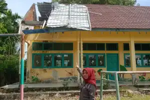 Dua Tahun Rusak, Gedung TK di Abdya Tak Kunjung Diperbaiki