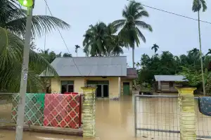 Banjir Kembali Kepung Aceh Utara, Akses Utama di Pirak Timu Lumpuh Total