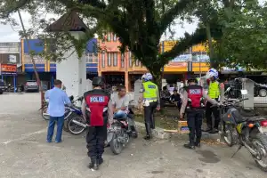 Cegah Kriminalitas, Polres Aceh Barat Gelar Patroli Rutin
