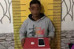 Nyambi Jual Sabu, Pedagang di Langsa Ditangkap Polisi