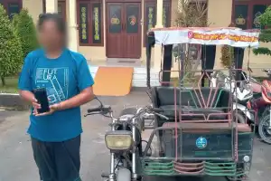 Tukang Becak di Langsa Diciduk Polisi Gegara Curi Hp