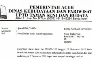 Izin Pemakaian Taman PKA untuk Acara Anies Dicabut