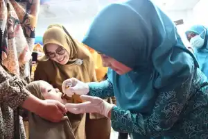 Aceh Tenggara Sasar 53.090 Anak Dapat Imunisasi Polio