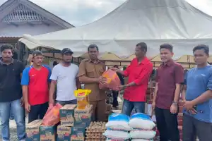 PDIP Nagan Raya Salurkan Bantuan untuk Korban Kebakaran