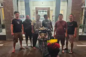 Maling Motor di Agara Ditangkap