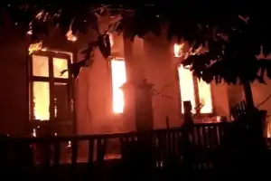 Ditinggal Pergi Hajatan, Satu Unit Rumah di Aceh Besar Ludes Terbakar