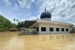 Tanggul Krueng Pase Jebol, 2 Desa di Aceh Utara Terendam Banjir
