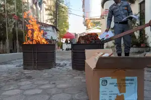 KIP Aceh Bakar 4.418 Sisa Surat Suara Pemilu