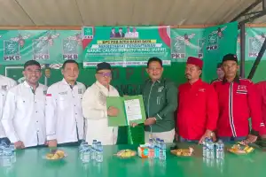 Jufri Hasanuddin Daftar Balon Bupati ke Partai Demokrat dan PKB Abdya