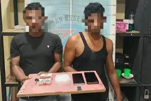 Polres Pidie Jaya Ringkus Dua Pengedar Sabu