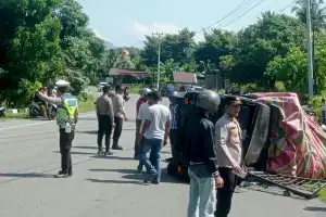 Laka Lantas Pick Up Versus N-Max di Aceh Jaya, Satu Orang Meninggal Dunia