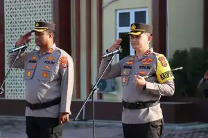 Estafet Kepemimpinan: Upacara Pisah Sambut Kapolres Pidie Jaya Menuju Era Baru