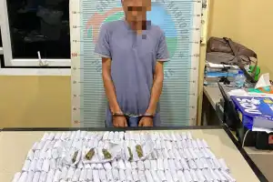 Polisi Tangkap Pengedar Ganja di Pidie Jaya