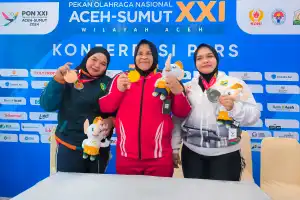 Raih Medali Emas, Nurul Akmal Gagal Cetak Rekor Baru di PON Aceh-Sumut