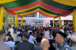 Dua Ribu Tamu Undangan Hadir di Pelantikan DPRAŹ