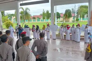 Nakes di Aceh Singkil Demo Tuntut Formasi PPPK Tenaga Kesehatan