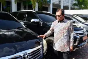 Pemerintah Aceh Gelar Pemeriksaan Fisik Mobil Dinas untuk Transportasi PON XXI