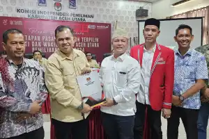KIP Tetapkan Bupati dan Wabup Aceh Utara Terpilih, Ini Harapan Anggota DPRK