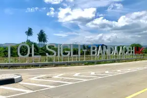 Tol Sibanceh Seksi Padang Tiji-Seulimum Rampung Akhir Tahun Ini
