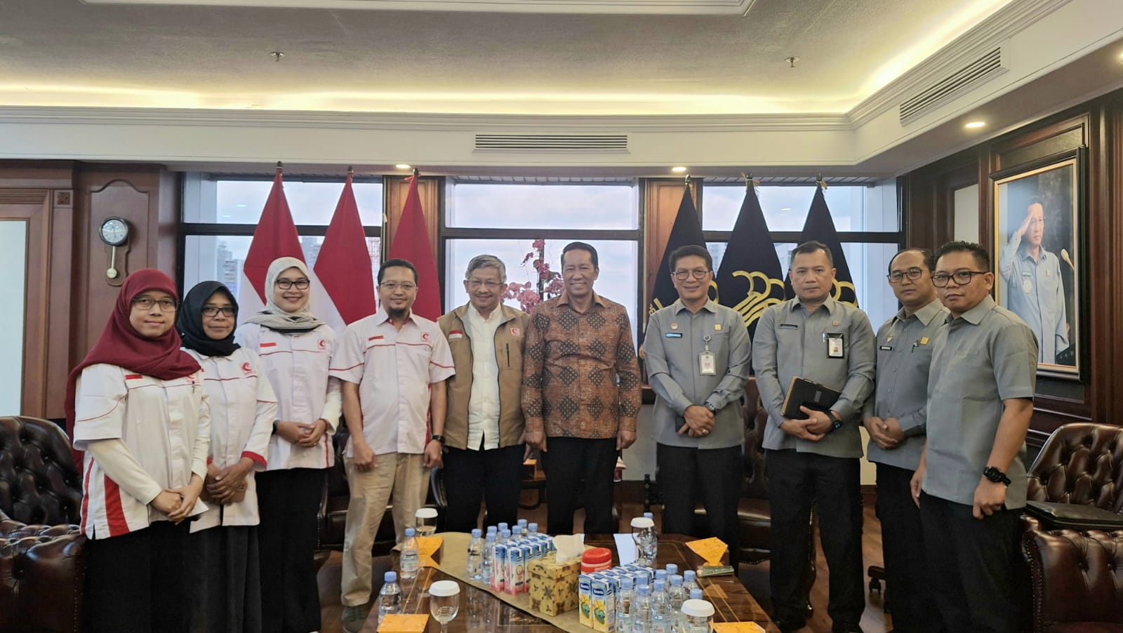 MER-C Bertemu Menteri Hukum Ajukan Kolaborasi Kerja Kemanusiaan